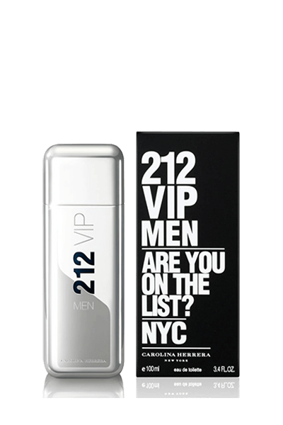 ادکلن مردانه کارولینا هررا مدل 212 VIP Men حجم 100 ميلی‌لیتر